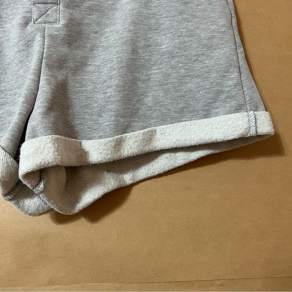 Lovers + Friends | Meghan Sweat Shorts High Waisted Button Fly Pull-On Size S - Picture 7 of 12